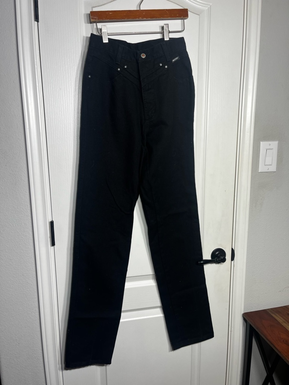 Rocky Mountain 90’s  High-Rise Black Women's Straight Jeans 9/10 27/34